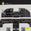 Kelik F-5F - interior 3D decals for Kitty Hawk/Zimi models kit - 3D belsőtér-részletező matricakészlet