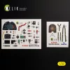 Kelik Spitfire Mk.IIa - interior 3D decals for Revell - 3D belsőtér-részletező matricakészlet
