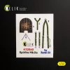 Kelik Spitfire Mk.IIa - interior 3D decals for Revell - 3D belsőtér-részletező matricakészlet