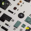 Kelik Spitfire Mk.IIa - interior 3D decals for Revell - 3D belsőtér-részletező matricakészlet