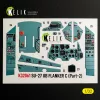 Kelik SU-27UB Flanker C - interior 3D decals for Trumpeter kit - 3D belsőtér-részletező matricakészlet
