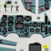 Kelik SU-27UB Flanker C - interior 3D decals for Trumpeter kit - 3D belsőtér-részletező matricakészlet