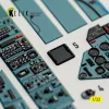 Kelik SU-27UB Flanker C - interior 3D decals for Trumpeter kit - 3D belsőtér-részletező matricakészlet