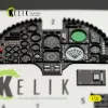 Kelik A-7E CORSAIR II - interior 3D decals for Trumpeter kit - 3D belsőtér-részletező matricakészlet