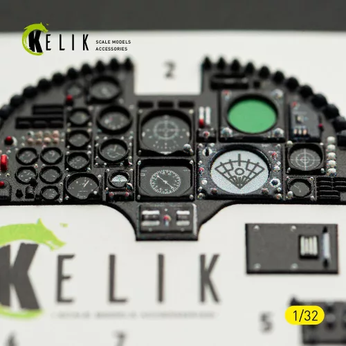 Kelik A-7E CORSAIR II - interior 3D decals for Trumpeter kit - 3D belsőtér-részletező matricakészlet