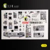 Kelik TORNADO GR.1 - interior 3D decals for Revell - 3D belsőtér-részletező matricakészlet