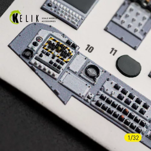 Kelik TORNADO ECR - interior 3D decals for Revell - 3D belsőtér-részletező matricakészlet