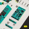 Kelik MiG-23 MLD - interior 3D decals for Trumpeter - 3D belsőtér-részletező matricakészlet