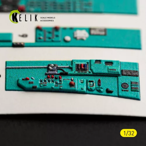 Kelik MiG-23 MLD - interior 3D decals for Trumpeter - 3D belsőtér-részletező matricakészlet
