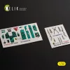 Kelik MiG-23 MF - interior 3D decals for Trumpeter - 3D belsőtér-részletező matricakészlet