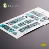 Kelik Mi-8MT/Mi-17 interior 3D decals for Trumpeter kit - 3D belsőtér-részletező matricakészlet
