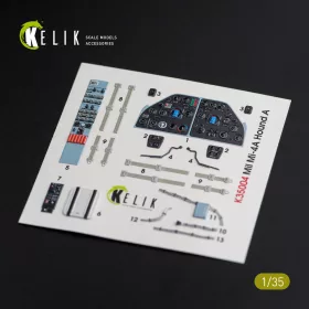   Kelik Mi-4 interior 3D decals for Trumpeter kit - 3D belsőtér-részletező matricakészlet