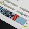 Kelik Mi-4 interior 3D decals for Trumpeter kit - 3D belsőtér-részletező matricakészlet