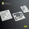 Kelik CH-54A Tarhe interior 3D decals for ICM kit - 3D belsőtér-részletező matricakészlet