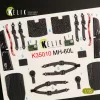 Kelik MH-60L Black Hawk interior 3D decals for Kitty Hawk / Zimimodel kit - 3D belsőtér-részletező matricakészlet