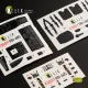Kelik MH-60S Knight Hawk interior 3D decals for Kitty Hawk / Zimimodel kit - 3D belsőtér-részletező matricakészlet