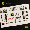 Kelik MH-60S Knight Hawk interior 3D decals for Kitty Hawk / Zimimodel kit - 3D belsőtér-részletező matricakészlet