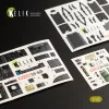 Kelik SH-60F Ocean Hawk interior 3D decals for Kitty Hawk / Zimimodel kit - 3D belsőtér-részletező matricakészlet