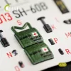 Kelik SH-60F Ocean Hawk interior 3D decals for Kitty Hawk / Zimimodel kit - 3D belsőtér-részletező matricakészlet