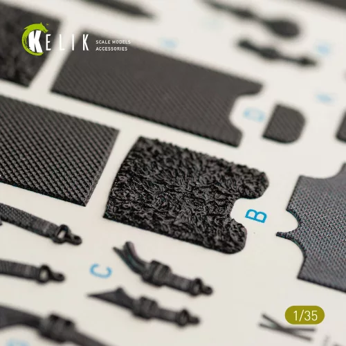 Kelik SH-60B interior 3D decals for Kitty Hawk / Zimimodel kit - 3D belsőtér-részletező matricakészlet