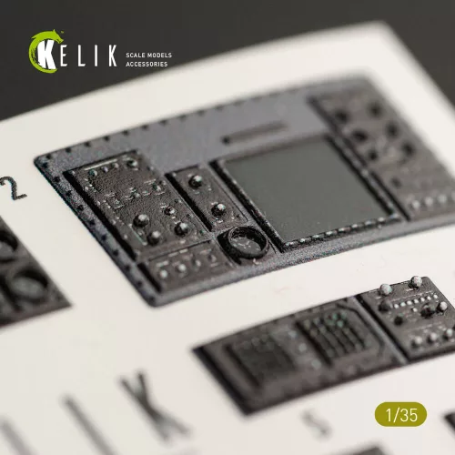 Kelik SH-60B interior 3D decals for Kitty Hawk / Zimimodel kit - 3D belsőtér-részletező matricakészlet