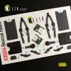 Kelik HH-60H Rescue Hawk interior 3D decals for Kitty Hawk / Zimimodel kit - 3D belsőtér-részletező matricakészlet