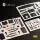 Kelik HH-60G Pave Hawk interior 3D decals for Kitty Hawk / Zimimodel kit - 3D belsőtér-részletező matricakészlet