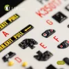 Kelik HH-60G Pave Hawk interior 3D decals for Kitty Hawk / Zimimodel kit - 3D belsőtér-részletező matricakészlet