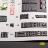 Kelik AH-64D Apache interior 3D decals for Takom kit - 3D belsőtér-részletező matricakészlet