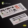 Kelik Kozak-2 Ukrainian MRAP 3D decals for ICM kit - Kozak-2 ukrán MRAP – 3D részletező matricakészlet