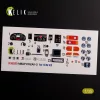 Kelik Kozak-2 Ukrainian MRAP 3D decals for ICM kit - Kozak-2 ukrán MRAP – 3D részletező matricakészlet