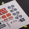 Kelik Kozak-2 Ukrainian MRAP 3D decals for ICM kit - Kozak-2 ukrán MRAP – 3D részletező matricakészlet