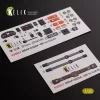 Kelik Kozak-001 Ukrainian MRAP 3D decals for ICM kit - Kozak-001 ukrán MRAP – 3D részletező matricakészlet