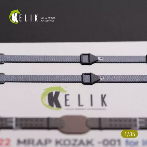 Kelik Kozak-001 Ukrainian MRAP 3D decals for ICM kit - Kozak-001 ukrán MRAP – 3D részletező matricakészlet