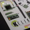 Kelik M142 HIMARS - Interior 3D Decal and classic Decal for Trumpeter kit - 3D belsőtér-részletező matricakészlet és hagyományos matricák