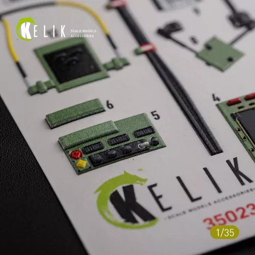 Kelik M142 HIMARS - Interior 3D Decal and classic Decal for Trumpeter kit - 3D belsőtér-részletező matricakészlet és hagyományos matricák
