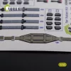 Kelik HUMVEE HMMWV M1036 TOW páncéltörő rakétarendszerrel, sivatagi változat – 3D belsőtér-részletező matricakészlet