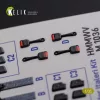 Kelik HUMVEE HMMWV M1036 TOW páncéltörő rakétarendszerrel, sivatagi változat – 3D belsőtér-részletező matricakészlet