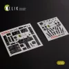 Kelik AH-64D Apache interior 3D decals for Meng kit - 3D belsőtér-részletező matricakészlet
