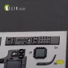 Kelik AH-64D Apache interior 3D decals for Meng kit - 3D belsőtér-részletező matricakészlet