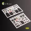 Kelik AH-1Z interior 3D decals for Academy kit - 3D belsőtér-részletező matricakészlet