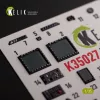 Kelik AH-1Z interior 3D decals for Academy kit - 3D belsőtér-részletező matricakészlet