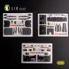 Kelik AH-60L DAP interior 3D decals for Academy kit - 3D belsőtér-részletező matricakészlet