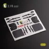 Kelik AH-60L DAP interior 3D decals for Academy kit - 3D belsőtér-részletező matricakészlet