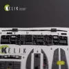 Kelik AH-60L DAP interior 3D decals for Academy kit - 3D belsőtér-részletező matricakészlet