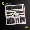 Kelik UH-60L interior 3D decals for Academy kit - 3D belsőtér-részletező matricakészlet