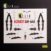 Kelik AH-64E Apache interior 3D decals for Takom kit - 3D belsőtér-részletező matricakészlet