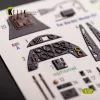 Kelik Bf-109 G-6 - interior 3D decals for Border Models kit - 3D belsőtér-részletező matricakészlet