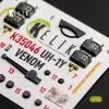 Kelik UH-1Y VENOM - interior 3D decals for Trumpeter - 3D belsőtér-részletező matricakészlet