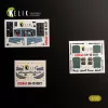 Kelik UH-1B HUEY - interior 3D decals for Trumpeter - 3D belsőtér-részletező matricakészlet